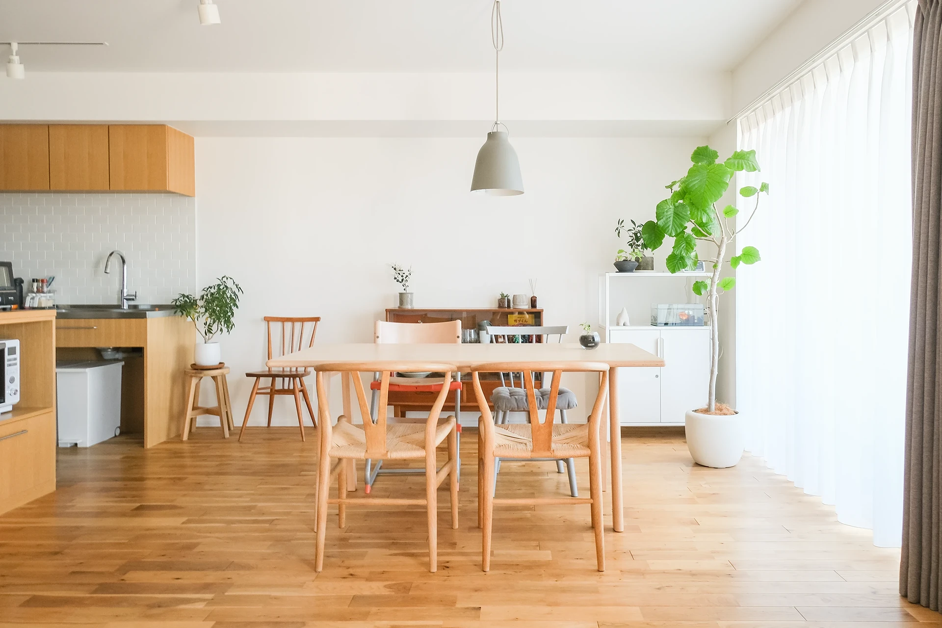 W邸リノベーション_02_リビングダイニング