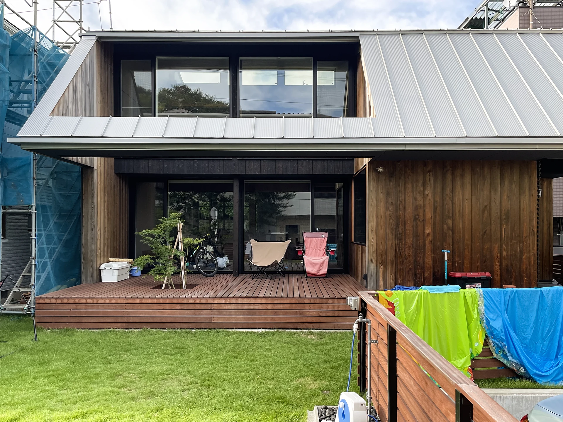 菊名の家_07_屋外スペースとつながる住空間